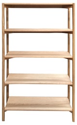 Regał BRAIDWOOD Dąb Bielony