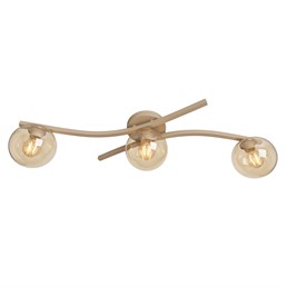 Lampa Sufitowa OPUS 3 Beżowy/Miodowy