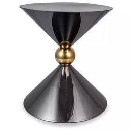 Ława MIRA fi50 Czarny Połysk