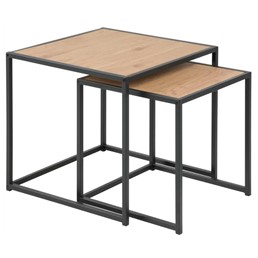 Zestaw Stolików SEAFORD Dąb