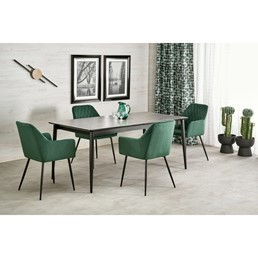 Stół Rozkładany CHARLES (180-260)x90 Popielaty