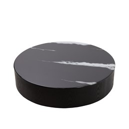 Stolik Kawowy LAGO Fi100cm Czarny