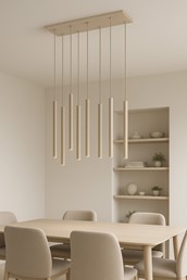 Lampa Wisząca SUNO K-5837 Beż