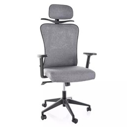 Fotel Obrotowy Q-080M Szary