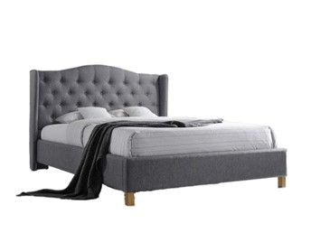 Łóżko ASPEN 160x200 Szary TAP. 23