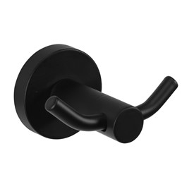 Wieszak Łazienkowy Podwójny 332914A MIST 02 Czarny