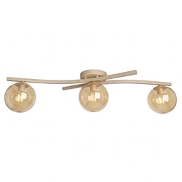 Lampa Sufitowa OPUS 3 Beżowy/Miodowy