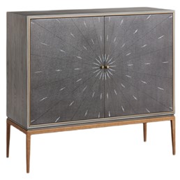 Komoda STILIG ST012 Szary/Złoty