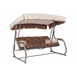 Huśtawka Ogrodowa BALANCE Brązowy