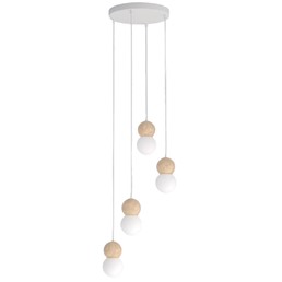 Lampa Wisząca LOOP 4 Biały