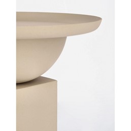 Stolik Kawowy ALKA fi40,5 Beżowy