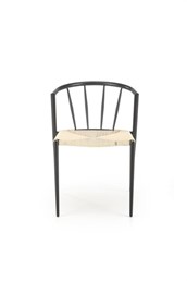 Krzesło K515 Czarny/Naturalny