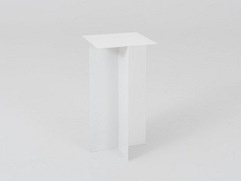 Stolik Oli Metal 30x30x60 Biały