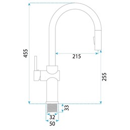 Bateria Kuchenna FRESH HIGH Nikiel Szczotkowany