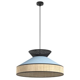 Lampa Wisząca SIESTA 1 Niebieski