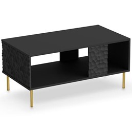 Ława BULLET LAW1 Złoty/Czarny