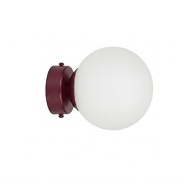 Kinkiet MAGNUS K1 Burgundowy/Opal