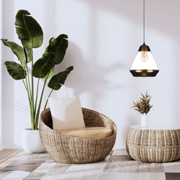 Lampa Wisząca ALFIE 1 Złoty