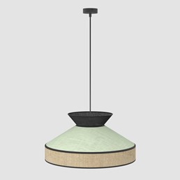 Lampa Wisząca SIESTA 1 Zielony