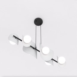 Lampa Wisząca ELEMENTI 6 Szary