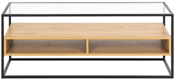 Szafka RTV RANDOLF Szkło/Dąb