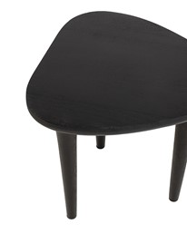 Stolik LAMINAR 49x48cm Czarny