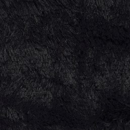 Tkanina FLUFFY 19 Czarny (1 mb)