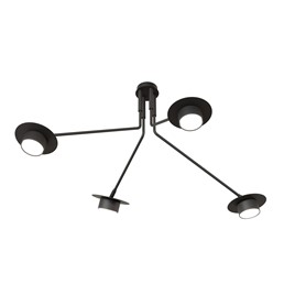 Lampa Sufitowa MIZU 4 Czarny