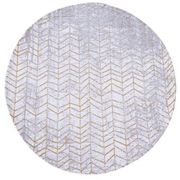 Dywan JACOBS LADDER Central Yellow Round 8928 240x240 cm