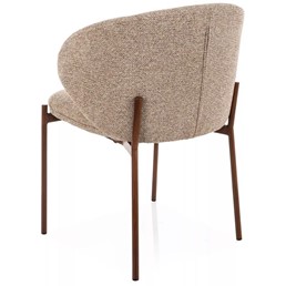 Krzesło KIOTO D Beż/Orzech