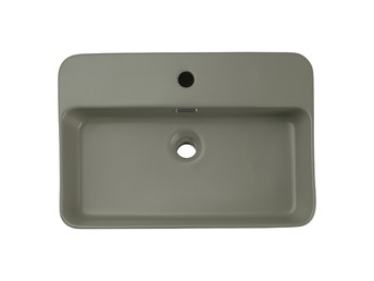 Umywalka Nablatowa TRUST Zielony Mat