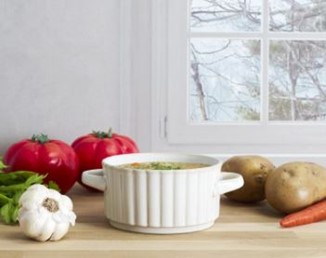 Bulionówka z Uszami VLORA 8,5cm Beżowa