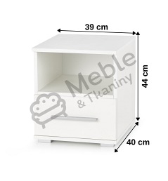 Szafka Nocna LIMA SN1 Biały