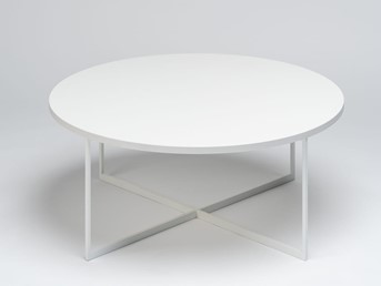 Stół Kawowy NIKO fi80 Biały