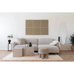 Panel Ścienny 3D ACOUSTIC 52x52cm Naturalny