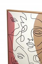 Obraz FACCIA ARTE TRI COLORE 90x120 cm