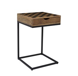 Stolik Szachowy Avola AV1730-26 42x42x66 Brązowy