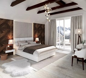 Łóżko Kontynentalne PORTLAND 180x200