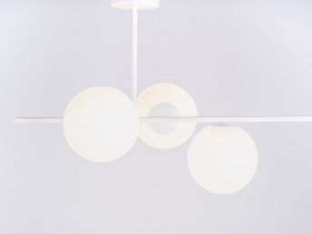 Lampa Wisząca Bobler Horizontal 17x150x50 Biały