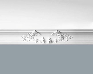 Listwa Gzymsowa Zdobiona LGZ-17 240 cm Biały