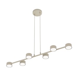 Lampa Wisząca MEGARA 6 Beżowy