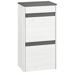 Szafka na Buty HYGA 04 Sosna Śnieżna/Antracyt