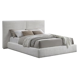 Łóżko MADERA 160x200 cm Kremowy