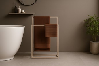 Wieszak Łazienkowy KS-51 TOWEL II Beż