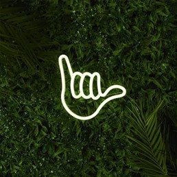 Lampka LED Neon Dłoń