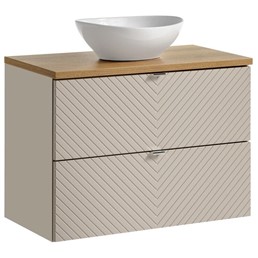 Zestaw Meblowy LOLA 80cm Dąb Coast Evoke/Kaszmirowy Mat