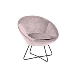 Fotel CENTER VIC Różowy