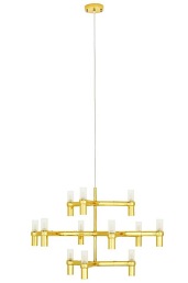 Lampa wisząca ATOMIC złota