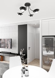 Lampa Sufitowa ENSO 4 Czarny