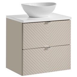 Zestaw Meblowy LOLA 60cm Biały Mat/Kaszmirowy Mat